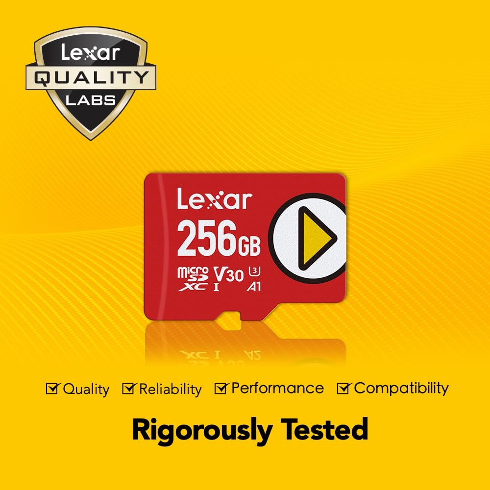 Lexar Microsd 256gb 160mb/s V30 Nitendo Switch Steam Deck_3