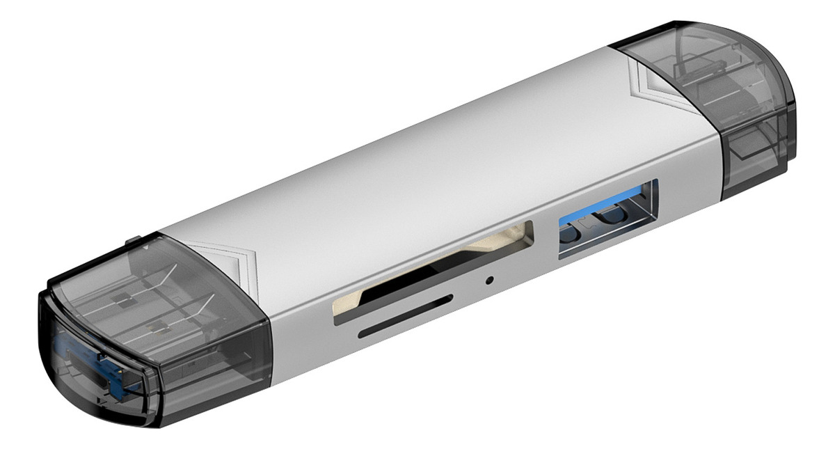 Adaptador Muitlfuncional 6 En 1, Usb 3.0, Lector Sd, Microsd_18