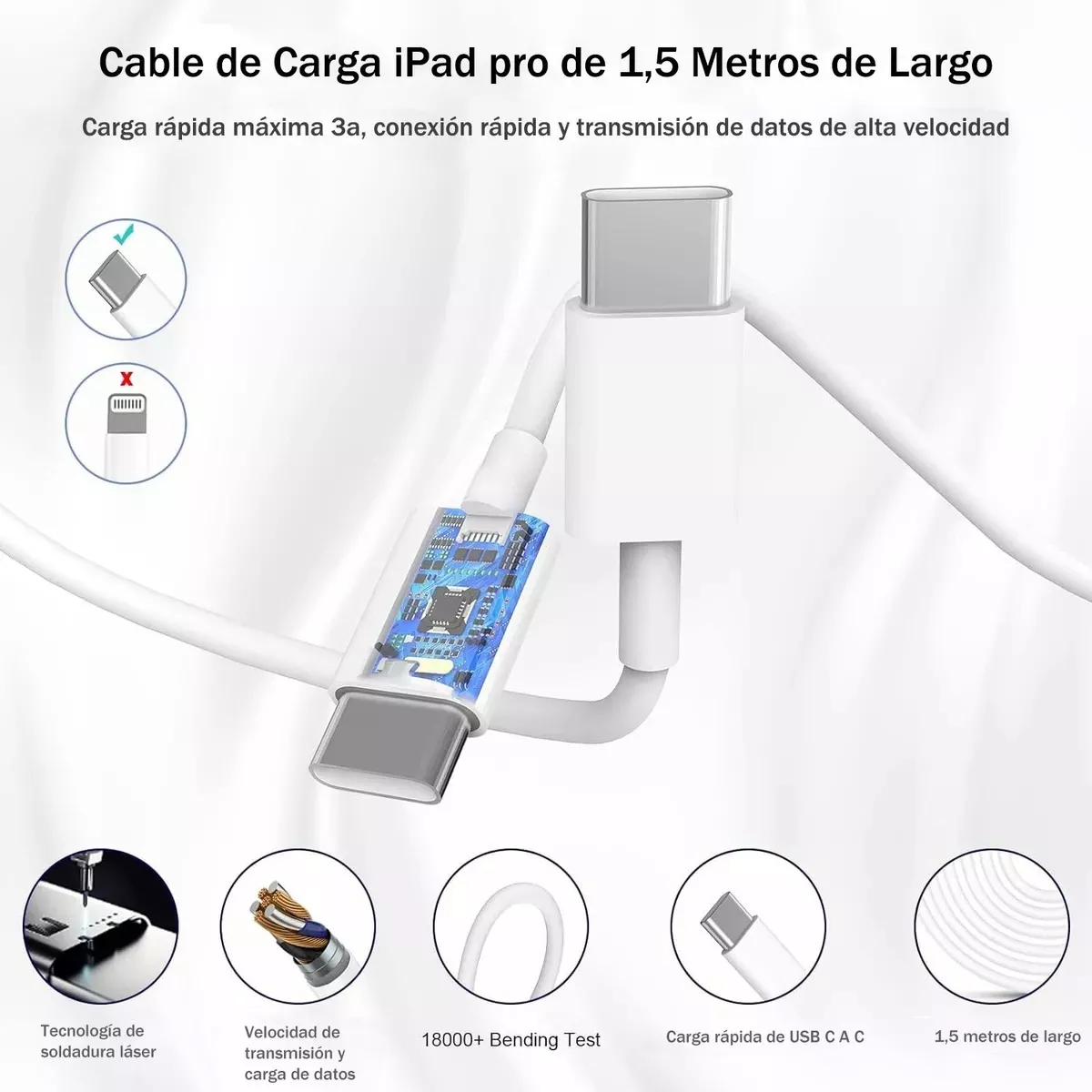 20w Usb C A Light, Cargador Para iPhone._4