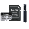 Lexar micro sd silver plus 256gb
