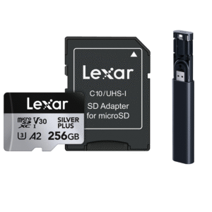 Tarjeta De Memoria Micro Sd Lexar Silver Plus V30 256gb