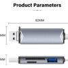 Adaptador Muitlfuncional 6 En 1, Usb 3.0, Lector Sd, Microsd_16