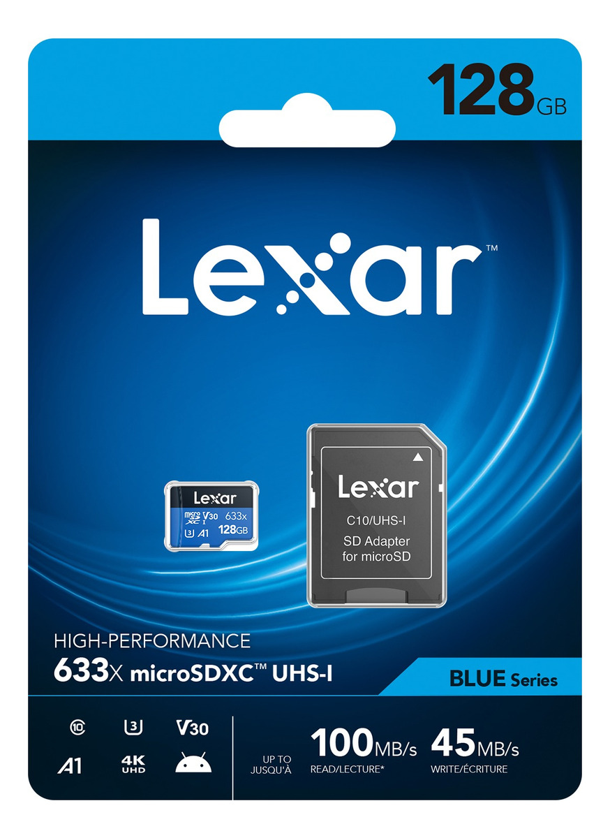 2 Piezas! Tarjeta De Memoria Micro Sd Lexar 633x 128gb_6 2 Piezas! Tarjeta De Memoria Micro Sd Lexar 633x 128gb_6