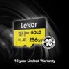 Lexar Tarjeta Micro Sd De 256gb, Uhs-ii, C10, V60 280/180 Mb_4