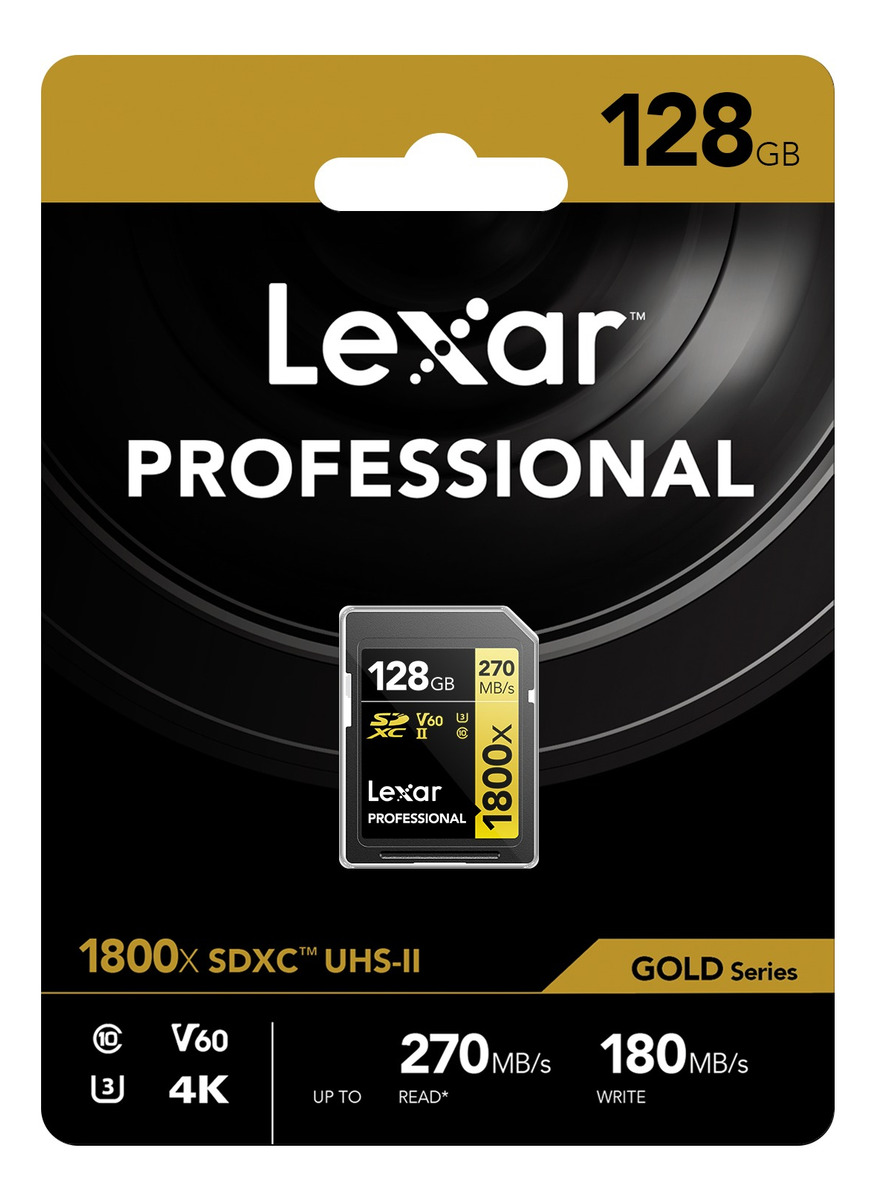 Lexar Tarjeta De Memoria 1800x Uhs-ii 270mb/s C10, U3, V60_5