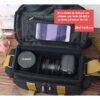 Bolso De Hombro De Viaje Para Cámara De Lona Impermeable_1