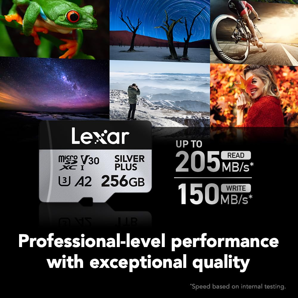Tarjeta De Memoria Micro Sd Lexar Silver Plus V30 256gb_1 Tarjeta De Memoria Micro Sd Lexar Silver Plus V30 256gb_1