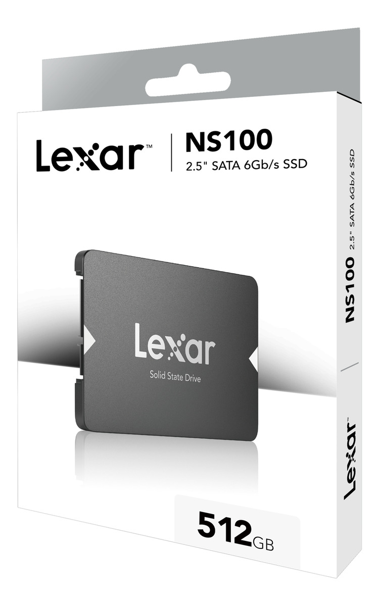 Disco Sólido Ssd Interno Lexar Ns100 2.5 Sata (6gb/s) 512gb_5 Disco Sólido Ssd Interno Lexar Ns100 2.5 Sata (6gb/s) 512gb_5