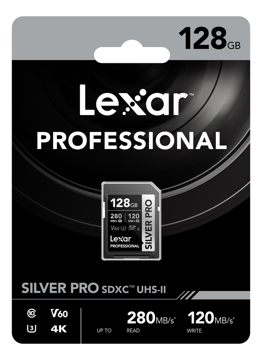 Lexar Tarjeta De Memoria Silver Pro Uhs-ii 280mb/s 128gb 2pz_7 Lexar Tarjeta De Memoria Silver Pro Uhs-ii 280mb/s 128gb 2pz_7