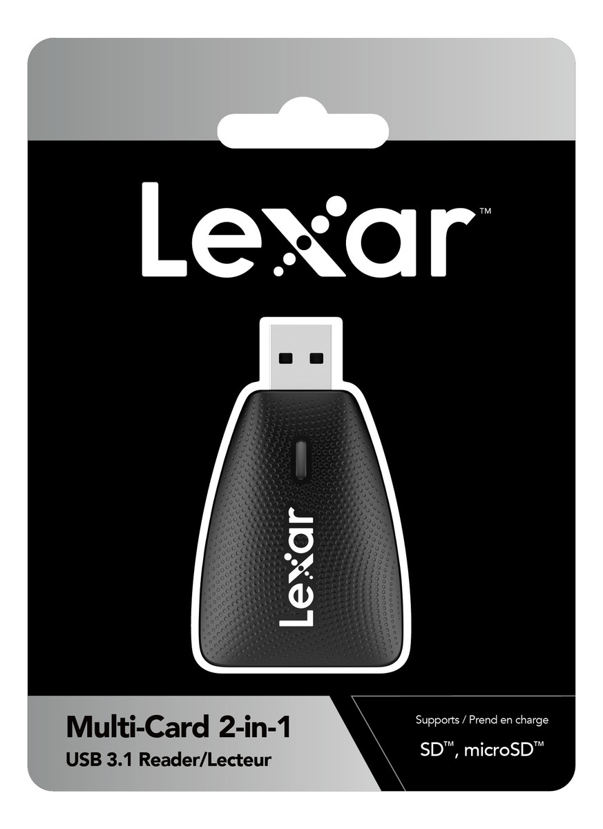 Lexar Lector De Memoria Rw450 Multitarjeta 2 En 1 Usb 3.1 _4