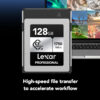 Lexar Cfexpress Tipo B Silver 128gb 8k Lectura 1750mb/s_1