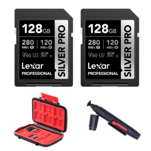 Lexar silver pro 128gb dual