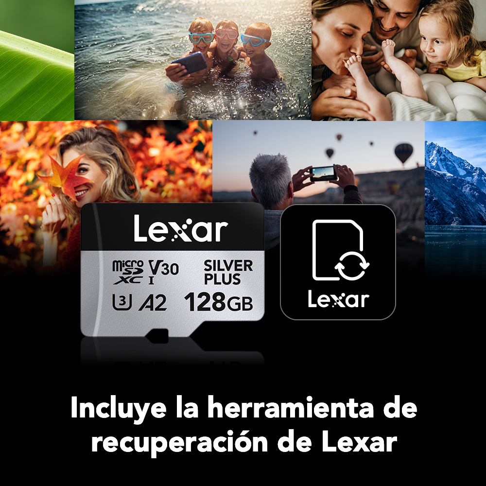 Lexar Professional Microsdxc 128gb Silver Plus U3 V30 A2_8