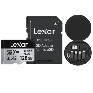 Lexar Professional Microsdxc 128gb Silver Plus U3 V30 A2